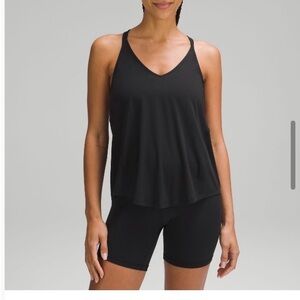 lululemon athletica Black Tank Top